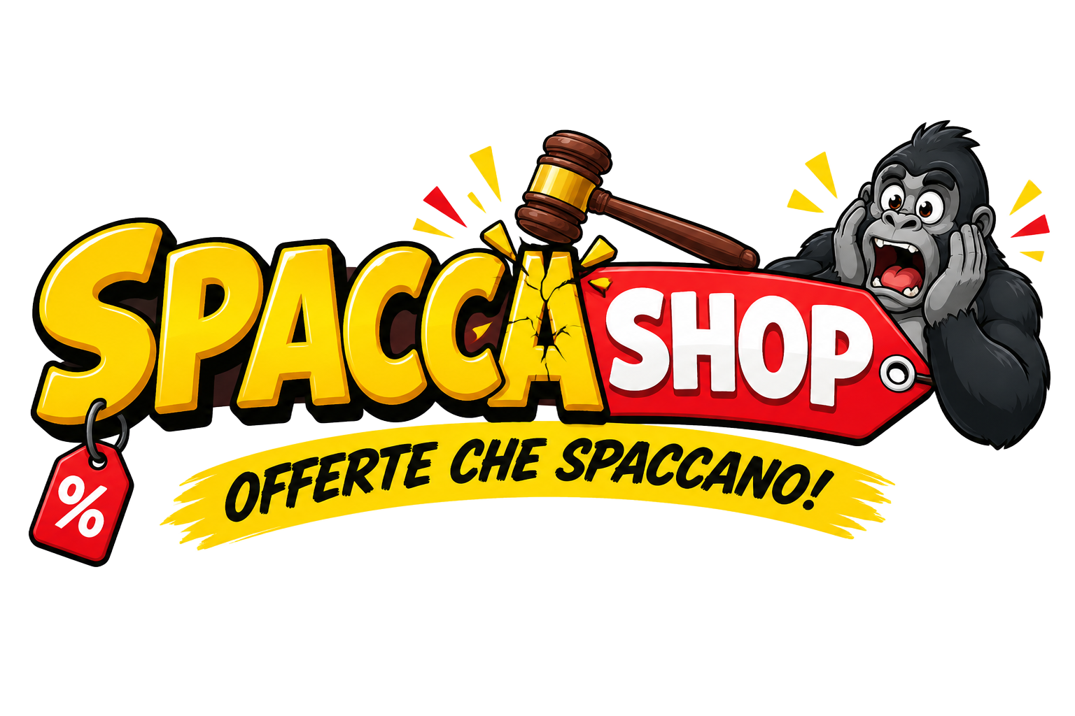 Logo SPACCA SHOP, offerte che spaccano